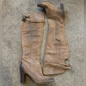 Sam Edelman Tan Over the Knee Boots